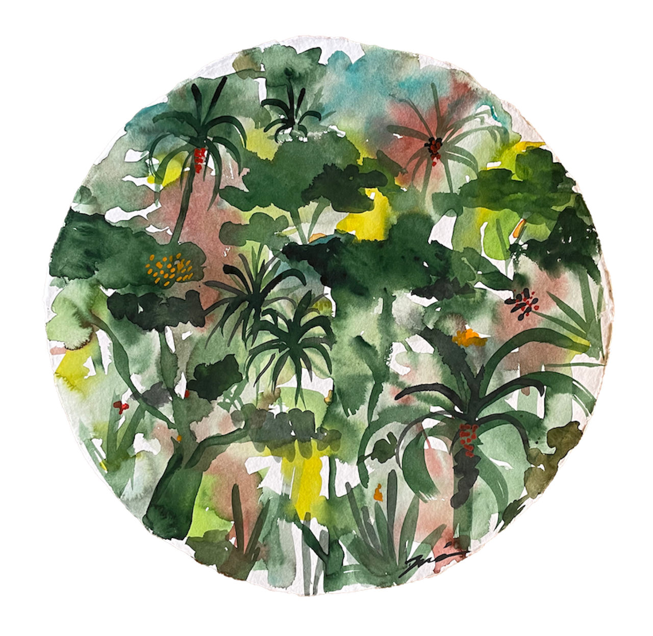 Exhibition Artworks — Biophilia & Art multiple paintings exhibited — Biophilia & Art gallery